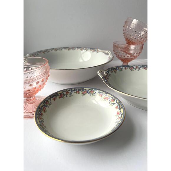 Noritake Serving Dishes Heirloom Bridal Shower Gift Idea Feminine Luncheon Decor - Picture 7 of 10